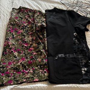 2 Koi Next Gen XL scrub tops.